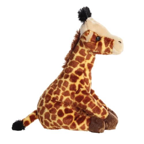 Peluche girafe Aurora 30cm, le doudou marron facile à attraper - 3