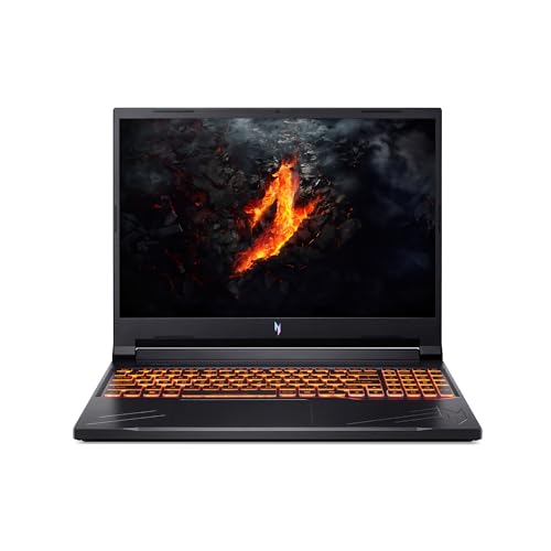 Image of acer Nitro V 15 Gaming Laptop Intel Core 5 210H - 16 GB /512 GB SSD /Windows 11 Home /NVIDIA GeForce RTX 4050 6 GB Graphics (15.6 Inch, Obsidian Black, 2.5 Kg)