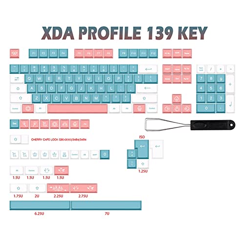 Keycaps PBT Sublimation pour Rénover un Clavier Mécanique MX Switch Usé - 4