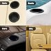2-Pack Cup Holder Insert for Couch, Sofa & Recliner – Universal Recessed Drink Holder Replacement for Furniture, RV, Boat, Car.