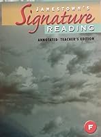 Jamestown's Signature Reading Level F - Annotated Teacher's Edition 0809203987 Book Cover