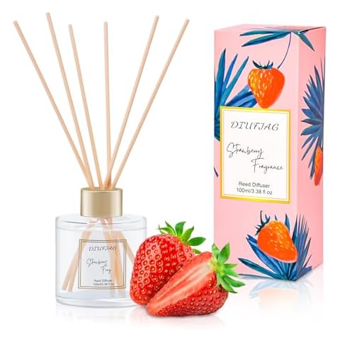 DIUFJAG Strawberry Reed Diffuser Set 100ml Cover