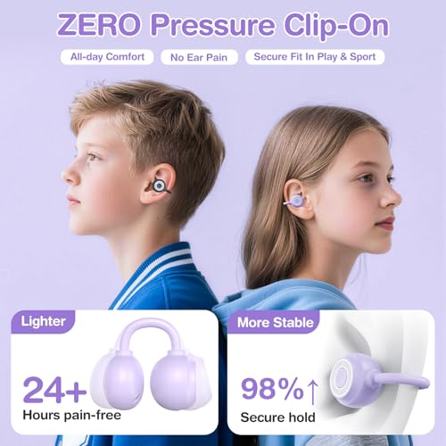 QearFun Kids Cat Open Ear Earbuds