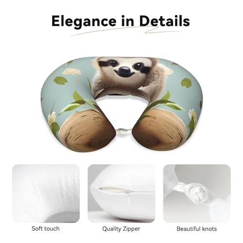 Almohada de espuma viscoelástica para cuello tamaño único miniatura 3