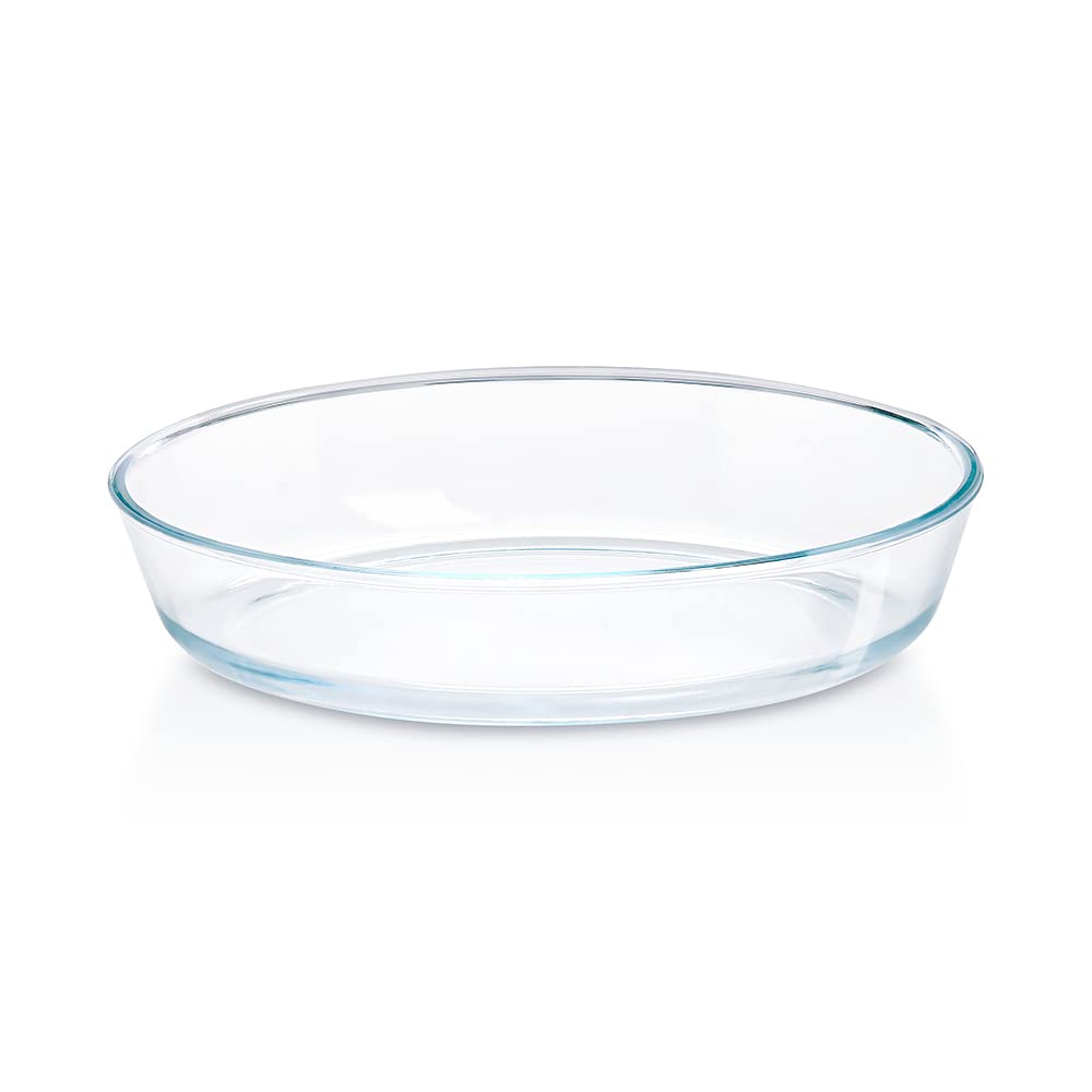 Borosil Glass Baking Dish, 1 Piece, 2.2 L, Transparent 1