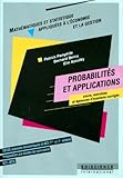 mathématiques et statistiques appliquées au secteur technique  Mathématiques et statistiques appliquée probabilités et applications: Cours, exercices et épreuves d\'examens corrigés