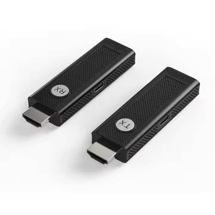Wireless 1080P HDMI Transmitter & Receiver, Designed for Laptop, PC, Plug and Play, Support 2.4GHz and 5 GHz for Streaming Video/Audio from Laptop, PC to HDTV/Projector/Monitor. Model : 1RX+1TX.-image-39