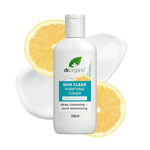 Dr. Organic - Tónico facial revitalizante y purificante, Fórmula enriquecida con aceite de Árbol del Té, 200 ml