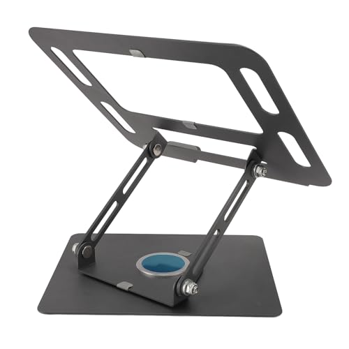 Base metálica ajustable para laptop ergonómica miniatura 6