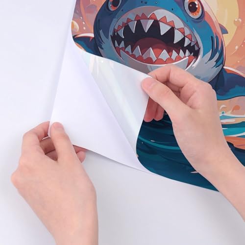 Stickers requins amusants anti rayures pour protéger votre PC portable - 4