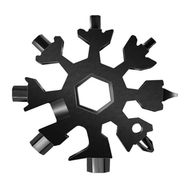 Drumstone New 18 in 1 Snowflake Shape multi tool, Multipurpose Screwdriver keychain 18 in 1 Snowflake multi tool,Pocket Wrench Double Sided Combination Wrench_Mul- (B0CSND75QL) Amazon Price History, Amazon Price Tracker