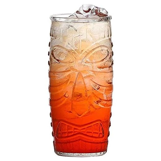 Vasos de cóctel de 580 ml, vasos de cristal de vasos de estilo antiguo regalo en caja de lujo para hombres y mujeres en casa