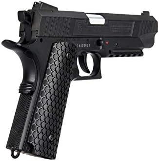 Miniatura 5 de Lancer Tactical Cobra LTX-50 1911 CO2 Pistola de aire comprimido medio soplado negro 340 FPS