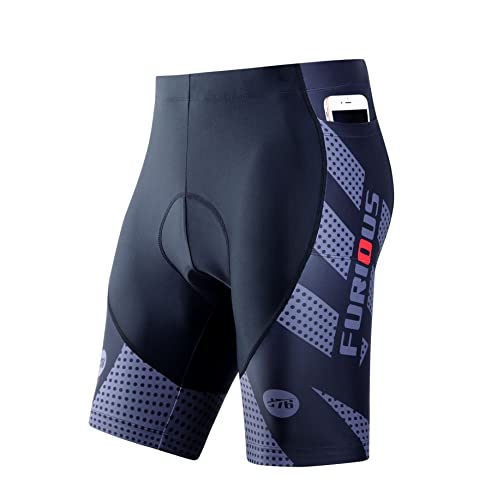 Shorts Ciclismo Hombre Antideslizantes Almohadillados miniatura 1