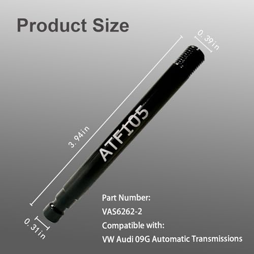 Image of Transmission Fluid ATF Fill Adapter,Transmission Service Oil Filling Fluid Change Adapter Fits for VW /Audi /Benz 09G ATF VAS6262-2，4mm ID x 10mm OD，Thread M10 x 1.0