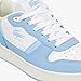 Lacoste Womens T-Clip Set Sneaker, WHT/LT BLU, 7.5