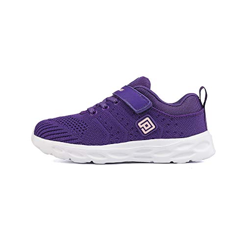 Dream Pairs Unisex-Child Tennis Running Shoes Athletic Sports Sneakers, Purple -5 Big Kid (Kd18001K) #TOP2