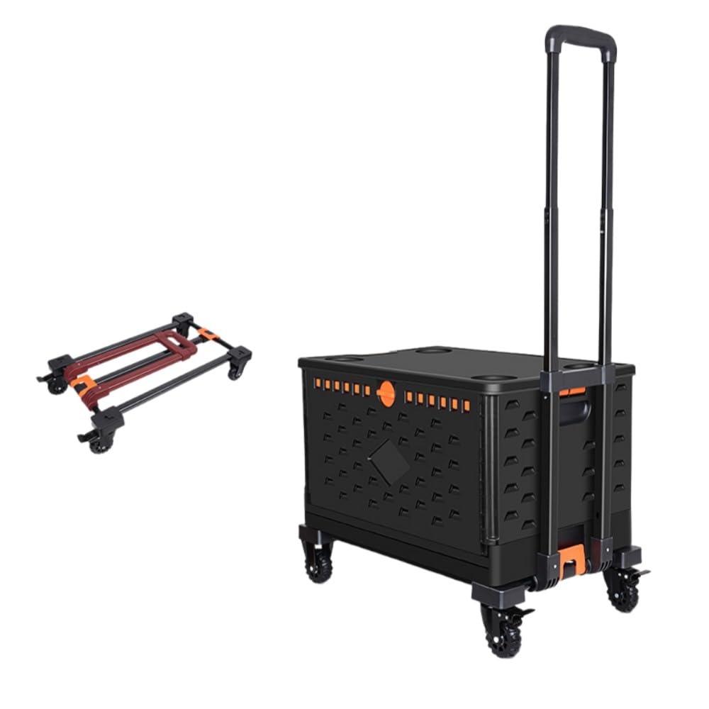 【新品未使用】Kirnuo キャリーワゴン 折りたたみ 55L 大容量 4輪 Amazon.co.jp: Kirnuoキャリーワゴン 蓋付き 折りたたみ コンテナ