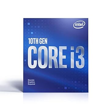 PROCESSADOR INTEL CORE I3-10100F 3.60GHz (MAX TURBO 4.30GHz) DDR4 CACHE 6MB LGA1200 COMET LAKE 10°
