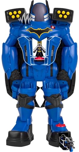 Fisher-Price FPM26 Imaginext Dc Super Friends Batman Toy, Batbot Xtreme Robot Playset thumb #5