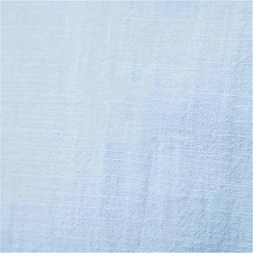 Men's Cotton Social Shirt Lightweight Long Sleeve Button Casual Business Shirt4