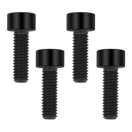Image of M6x18 Titanium Bolts Hex Socket Cap Screw, Black, 4PC