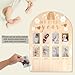 PEUTIER Baby Picture Frame, My First Year Photo Display Wood Board Personalized 12 Months Newborn Photo Frame for Boy Girl Baby Birthday Nursery Decorations