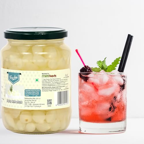 Image of Freshos Cocktail Onion 680gm | Sweet and Crunchy Cocktail Onions for Pickling, Garnishing, and Cooking