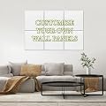 Personalized Soundproof Wall Panels, Custom Acoustic Panels Wall Art, Upload Your Own Artwork, Decorative Sound Absorbing Panel for Music Studio Home Office (6PCS 35.4 Inch *23.6 Inch)