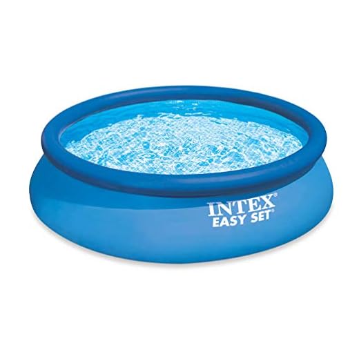 Intex 28130NP – Piscina Fuori Terra Easy Set Rotonda, 5621 L, PVC, Azzurro, 366x76 cm