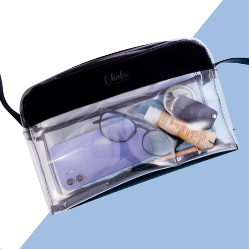 Chula, Rectangular Shoulder Bag with Coin Pouch Included, Crossbody Bag with Adjustable Strap, Messenger Bag, PVC Material and Full Grain Leather, Handmade, Obsidian2