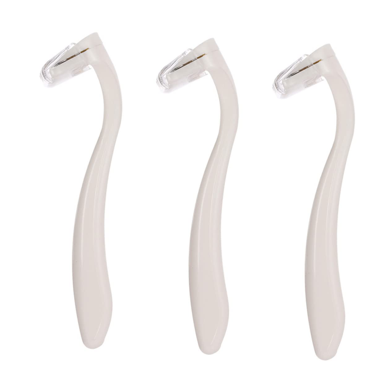 TOVINANNA 3-piece Women's Body Hair Trimmer Portable Foil Shaver Cordless Underarm Hair Razor Leg Razor for Women Mini Travel Shaver Gentle on Skin