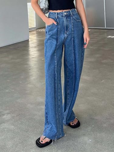 Image of KOTTY Soft Stretch Straight Fit Jeans - Mid Waist Structured Look