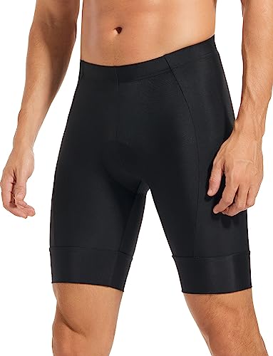 qualidyne Shorts de ciclismo masculinos acolchoados 4D para ciclismo e ciclismo com FPS 50 + bolsos,