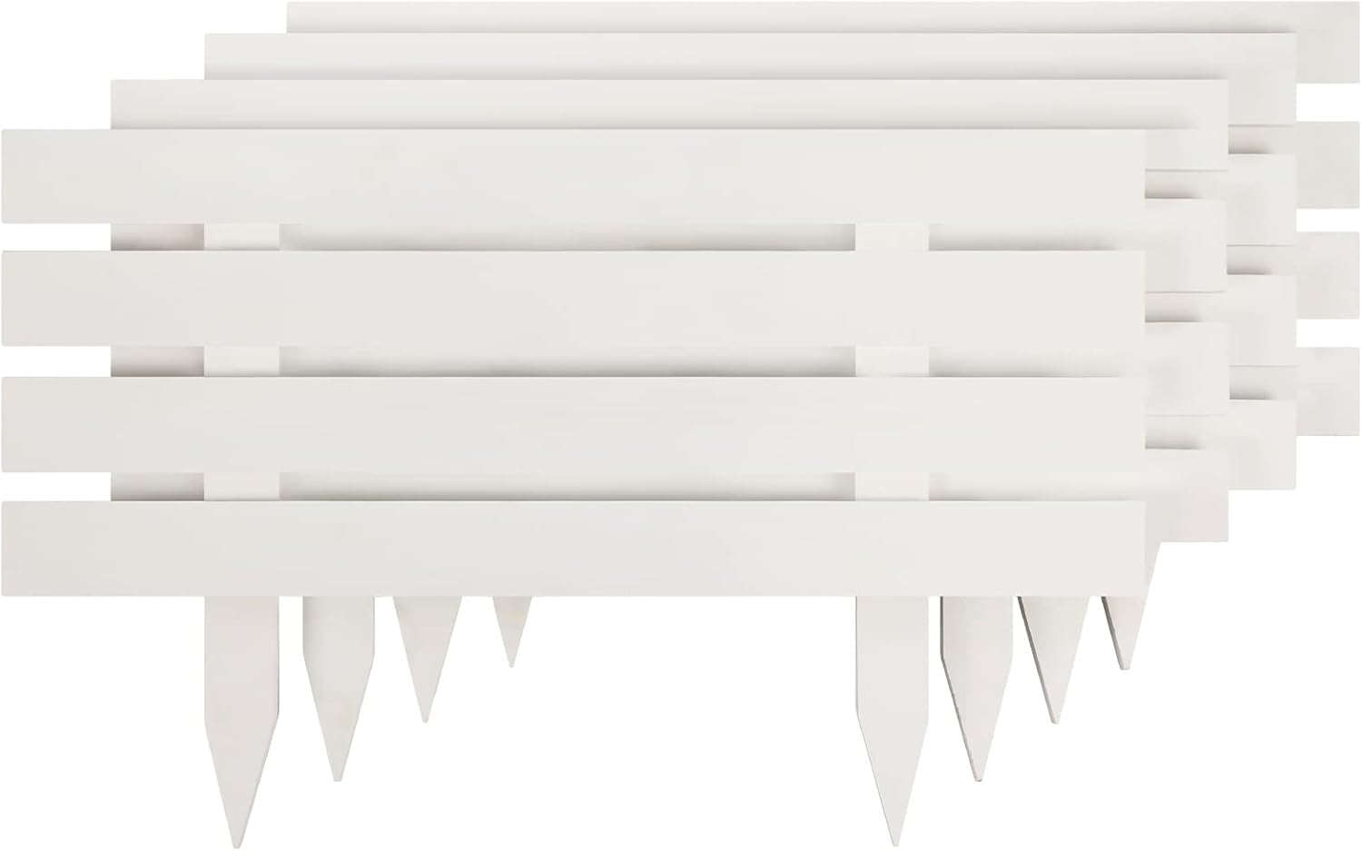 Worth Garden 4Pack Wood Garden Fence Panels 13“ H