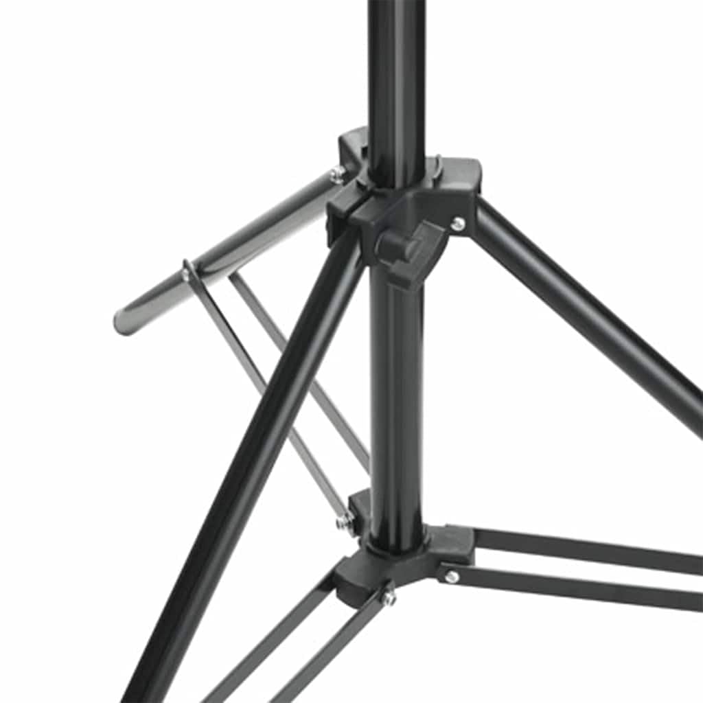 Kit de estudio fotográfico con softbox iluminación, fondo 300 x 300 cm y reflector 5 en 1, luz diurna LED regulable para fotografía, streaming, vlogging y retratos con trípode de acero