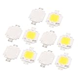 Peso neto: 59 g DealMux 10PCS 30-34V 10W LED del bulbo de la viruta Neutro Luz brillante de alta potencia para Proyector