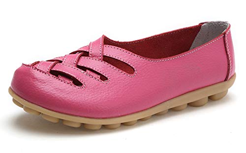 Image of VenusCelia Women's Braided-Nests Walking Flat Loafer