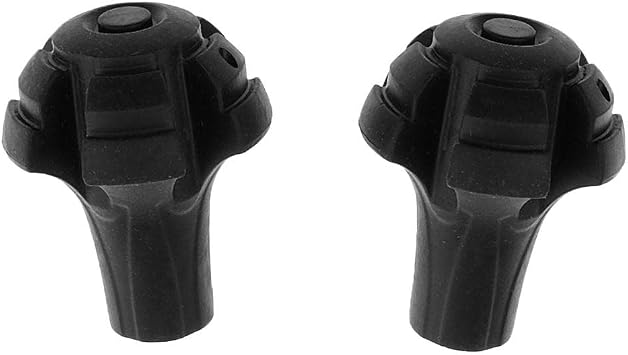 2pcs Rubber Tip Cap Hammer Trekking Pole Cane