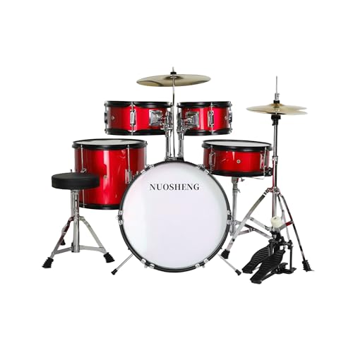 NUOSHENG 16 in 5-Piece Kids Drum Set