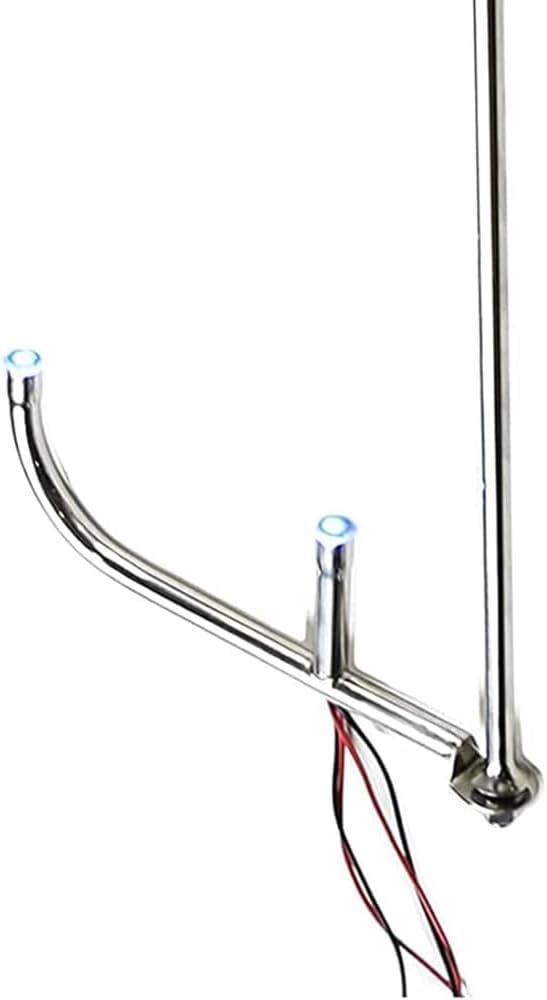 MARINE CITY Sailboat Wind Indicator – 316 Stainless Steel, Corrosion Resistant, Easy Visibility, for Marines, Boats, Yachts