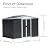 Ball & Cast 8x6 FT Outdoor Storage Shed, Metal Garden Sheds with Punched Vents and Sliding Door, Clearance Tool House with Aluminum Frames for Backyard Patio,Grey