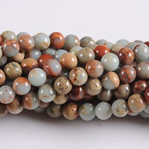 Gemmes de serpentine 6mm LKBEADS 0861, pierres fines de qualité supérieure