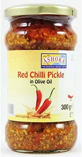 Ashoka Red Chilli Pickle in Olive Oil 300 g