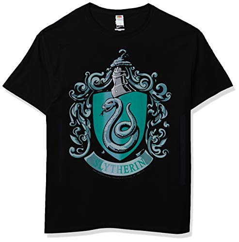 T-Shirt Serpentard noir M à porter pour un marathon cinéma Harry Potter