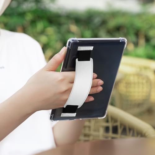 Image of iDLEHANDS 7 inch Clear Case,not for iPad(A260722) | Ultra Slim Lightweight Soft Transparent TPU Cover, Built-in Hand Strap
