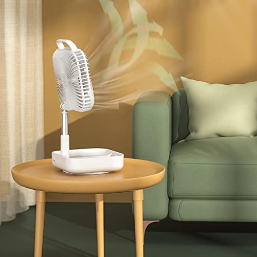 Ventilateur pliable USB de bureau portable télescopique multifonctionnel - 5