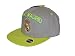 Real Madrid Fc Club Snapback Youth Kids Adjustable CAP Hat - Gray- Neon NEW Season