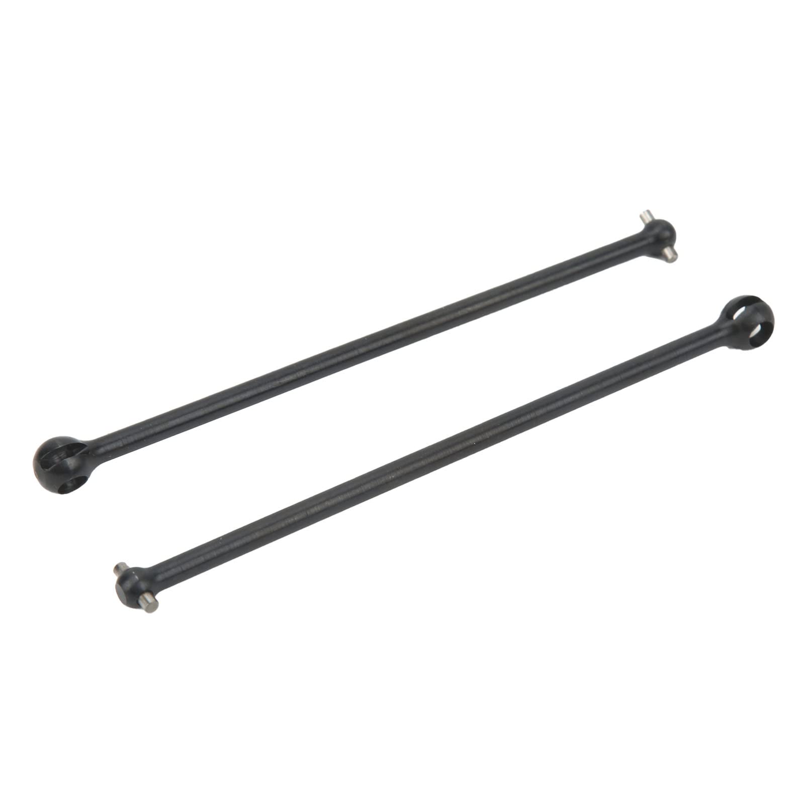 1/7 1/8 RC Car Stahl-Antriebswelle vorne hinten, CVD-Dogbone-Achse, rostfrei, verschleißfest, höhere Tragfähigkeit, reibungslose Kraftübertragung (Schwarz)