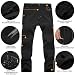yeyity Herren Softshellhose Gefüttert Outdoorhose Wasserdicht Wanderhose Warm Skihose Snowboardhose Winddichte Thermohose Schneehose Winter Trekkinghose(MH4409,Black,34)